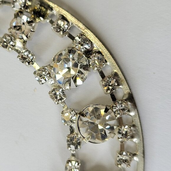 Silver Tone Hoop Earrings - Picture 10 of 12